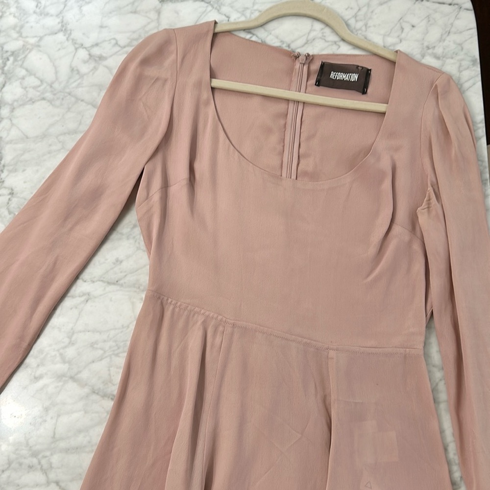 Reformation Pink Dress